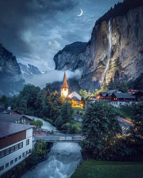 Suiza De Noche En 2020 Fotos De Paisajes Naturales Fotos De Paisajes