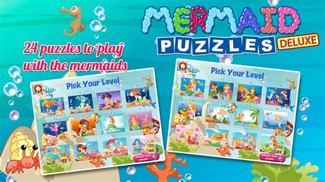 Mermaid Puzzles Deluxe Uk Apps And Games