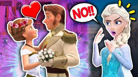 Frozen ️ Anna Marries Hans Kristoff Is Heartbroken 😡 Elsa Is Furious