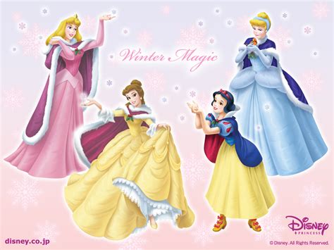 Winter Magic Disney Princess Wallpaper 28078988 Fanpop