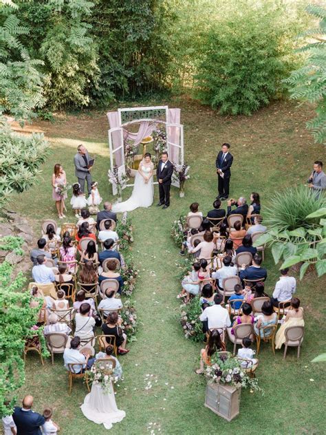 An Intimate Wedding At Barcelonas Villa Catalina Backyard Wedding