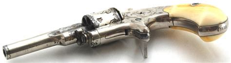 Colt Old Line Open Top 7 Shot Revolver In 22 Caliber Factory Engraved