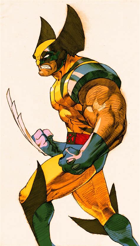 Wolverine Art Wolverine Comic Capcom Art