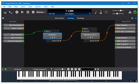 Routing Diagrams Cantabile Software For Performing Musicians