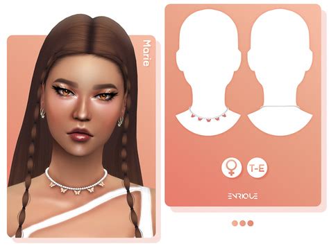 Sims 4 Marie Necklace The Sims Book