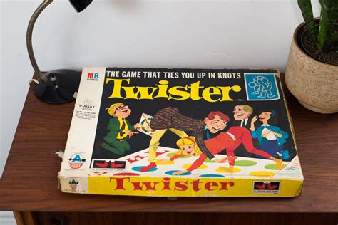 Vintage Twister Board Game Made In England By Arrow Games Limited