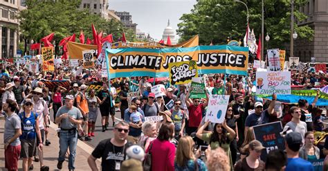 Climate March Draws Thousands Of Protesters Alarmed By Trumps