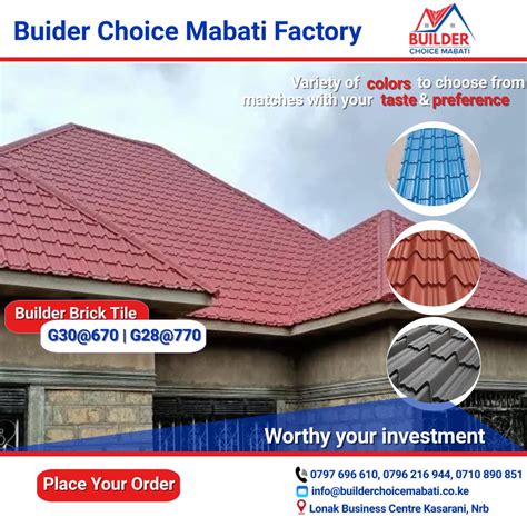 Builder Choice Mabati Factory Best Mabati Manufacturer In Kenya