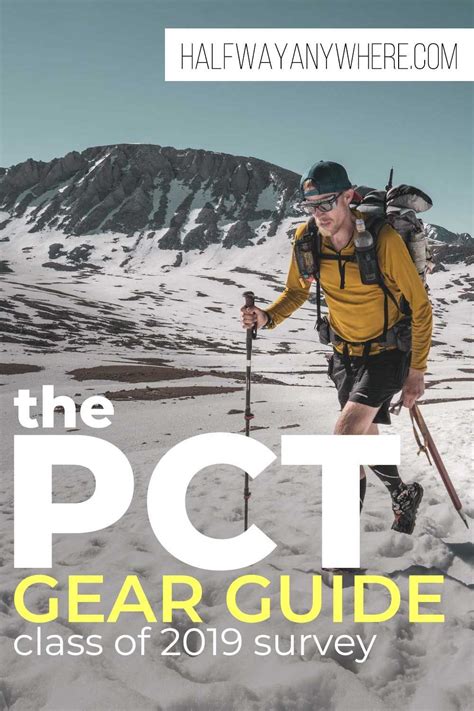 The Definitive Guide To Pacific Crest Trail Gear Based On Answers From