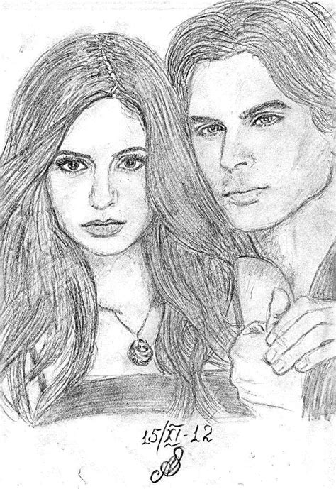 Pgaliexfux4 By Aes25 On Deviantart Vampire Drawings Vampire Diaries