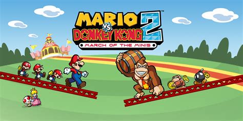 Mario Vs Donkey Kong 2 March Of The Minis Nintendo Ds Games