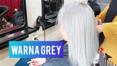 Saat ini, terdapat banyak variasi warna rambut yang bisa digunakan. Warna rambut grey - YouTube