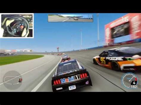 Need for speed heat logitech g hub settings. NASCAR Heat 4 - Ford Mustang #1 | Logitech G29 Gameplay ...