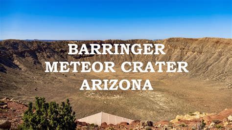 🌑 Largest Meteor Crater In America Barringer Meteor Crater Youtube