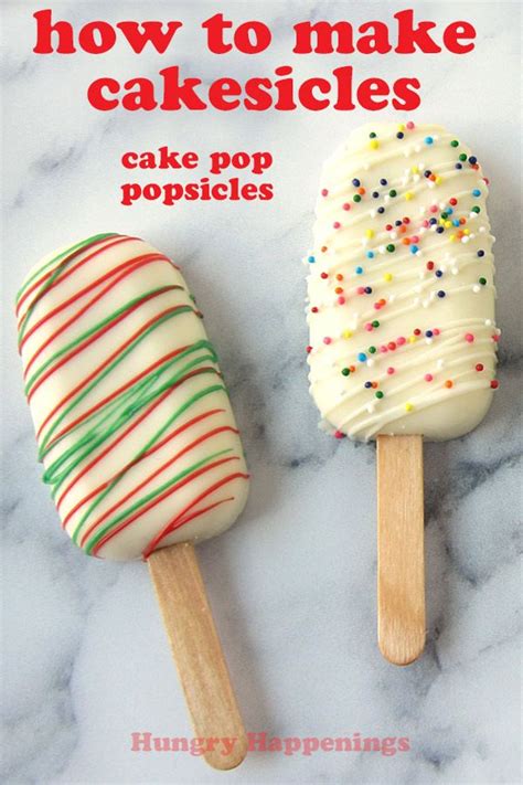 Learn How To Make Cakesicles These Popsicle Shaped Cake Pops With A