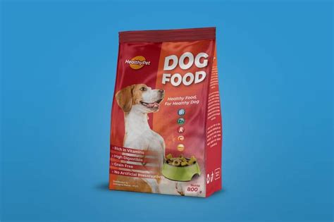 16 Best Dog Food Mockup Packaging Psd Templates Mockup Den