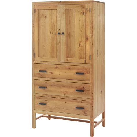 Millcraft Lynnwood Mf1041am 3 Drawer Armoire With 2 Adjustable Shelves