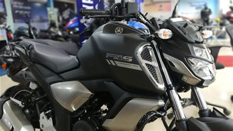 2021 Yamaha Fzs V3 With Bluetooth Connect Feature Matte Black