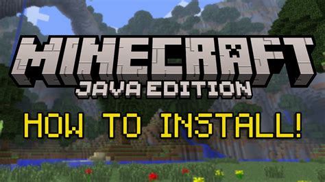 How To Download And Install Minecraft Java Edition Youtube