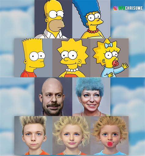 Used An AI To Create The Simpsons In Real Life R Nextfuckinglevel