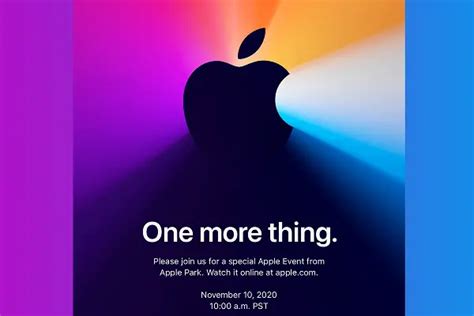 Apple Akan Gelar One More Thing Pada 10 November Ada Apa Teknologi