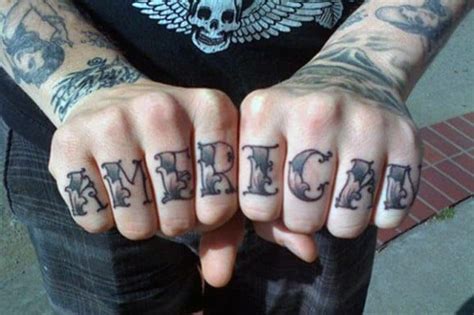 101 Cool Knuckle Tattoos For Men 2023 Inspiration Guide