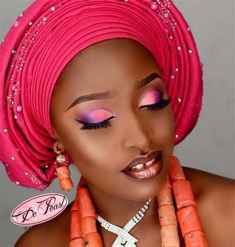 gorgeous gele and makeup trends