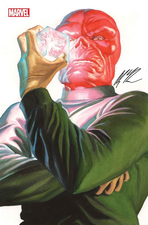 Timeless Red Skull Captain America Symbol Of Truth 11 Alex Ross Art