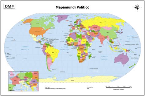 Resultado De Imagen De Mapa Mundi Con Imágenes Mapamundi Politico