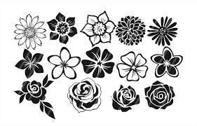 svg flowers - Google Search | Clip art, Eps, Print images