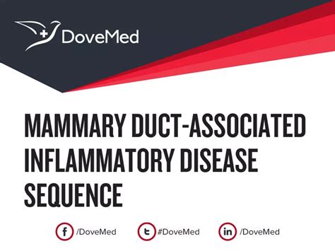 Mammary Duct Associated Inflammatory Disease Sequence Mdaids Dovemed