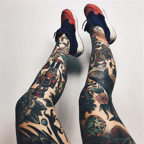 julia coldfront on instagram “🔮 puma sneaker shoes ink inkedlegs tattooedlegs tattoo