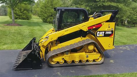 Cat 299 D2 Fully Loaded Skid Steer Bobcat Full Walk Around With 4 In 1