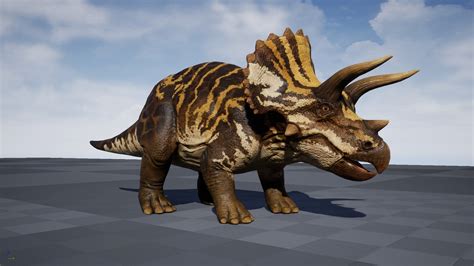 Triceratops In Characters Ue Marketplace