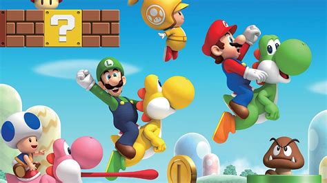 Feature Super Mario And Friends A History Of Mainline Mario