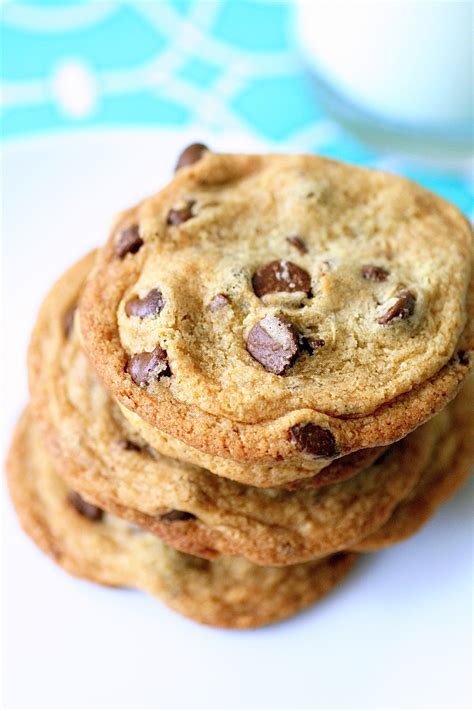 Bake the cookies in the oven for about 12 to 13 minutes. Thin And Crispy Chocolate Chip Cookies | The Curvy Carrot