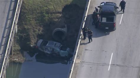 2 Bodies Discovered Inside Vehicle That Crashed Into Brays Bayou