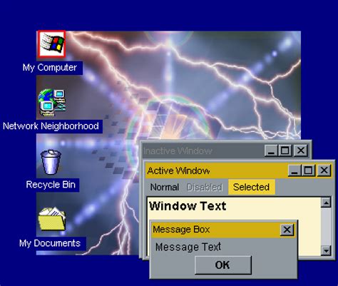 Thunder Windows Xp Themeworld Free Download Borrow And