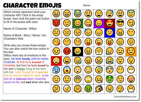 A While Back I Did A Blog Post On The Emoji Random Writing Prompt
