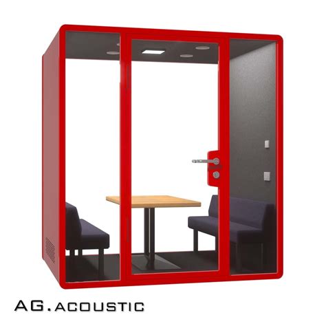 Ag Acoustic Workspace Movable Silence Conference Room Phone Booth With