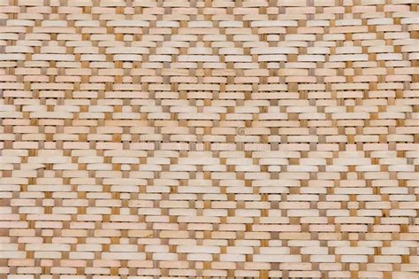 Pattern Native Thai Style Bamboo Wall Stock Photo Image Of Textured