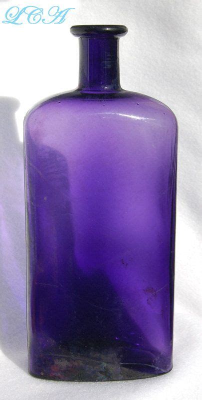 Gigantic Antique Deep Purple Amethyst Apothecary Bottle Full Etsy Purple Amethyst Deep