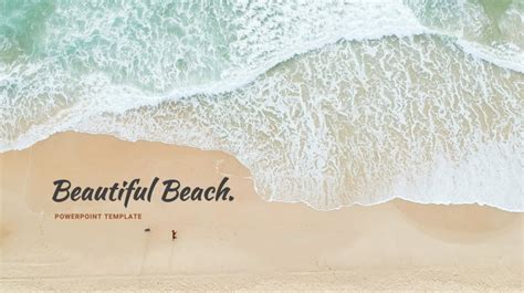 √ Free Beach Powerpoint Templates Simple And Minimalist