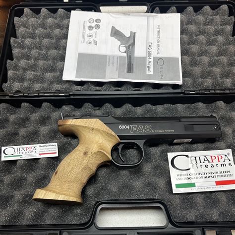 Chiappa Arms Fas 6004 Air Gun 177 Cal With Plastic Hard Case Nice Ebay