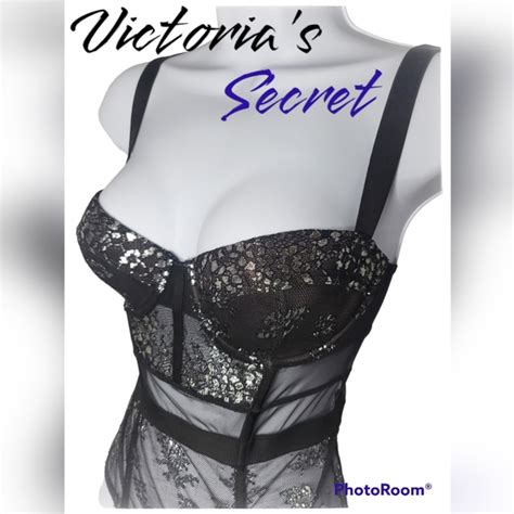 victoria s secret intimates and sleepwear victorias secret intimates lace mesh retro y2k