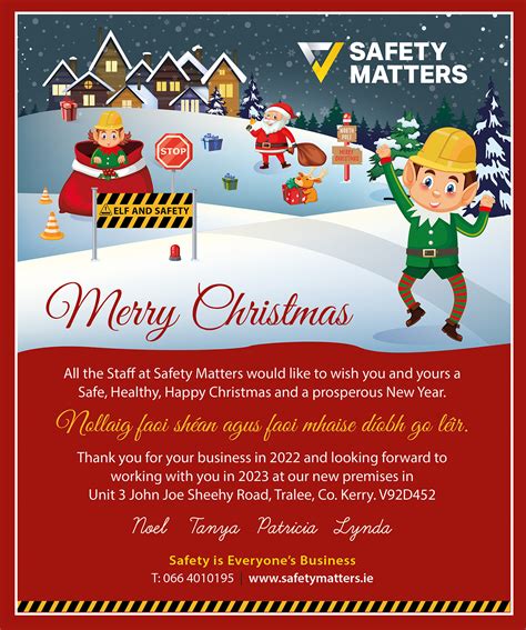 Christmas Wishes Safety Matters