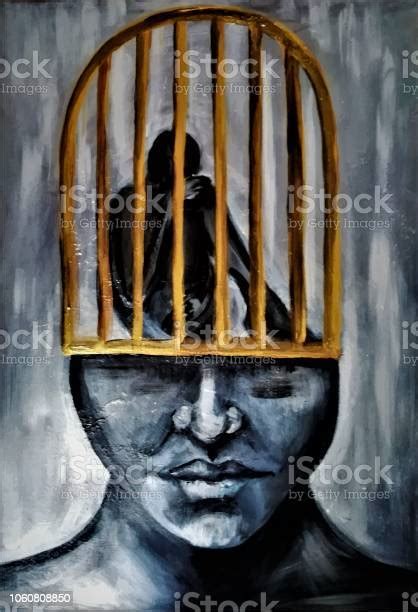 Mind In A Cage Stock Illustration Download Image Now Prison Mental