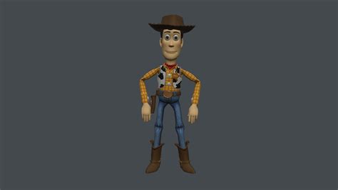 Woody From Toy Story 003 3d Model