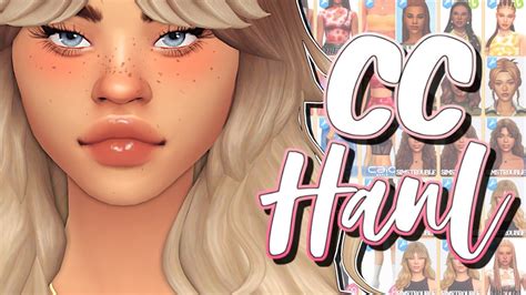 The Sims 4 Newest Cc Finds Male And Female Cc Haul 42 🌿 Links