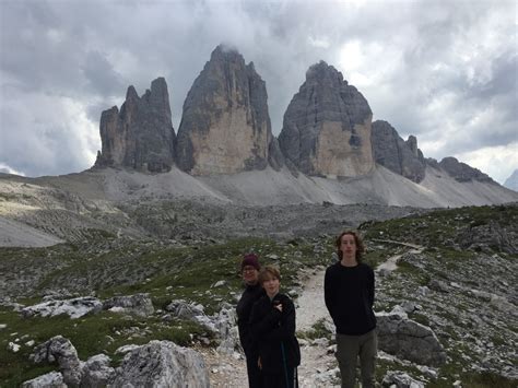 Le Tre Cime Di Lavaredo Montañas Dolomitas Italy Las Torres Del